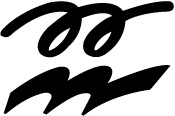 Skrivbredd för svart Artline 525T whiteboardpenna